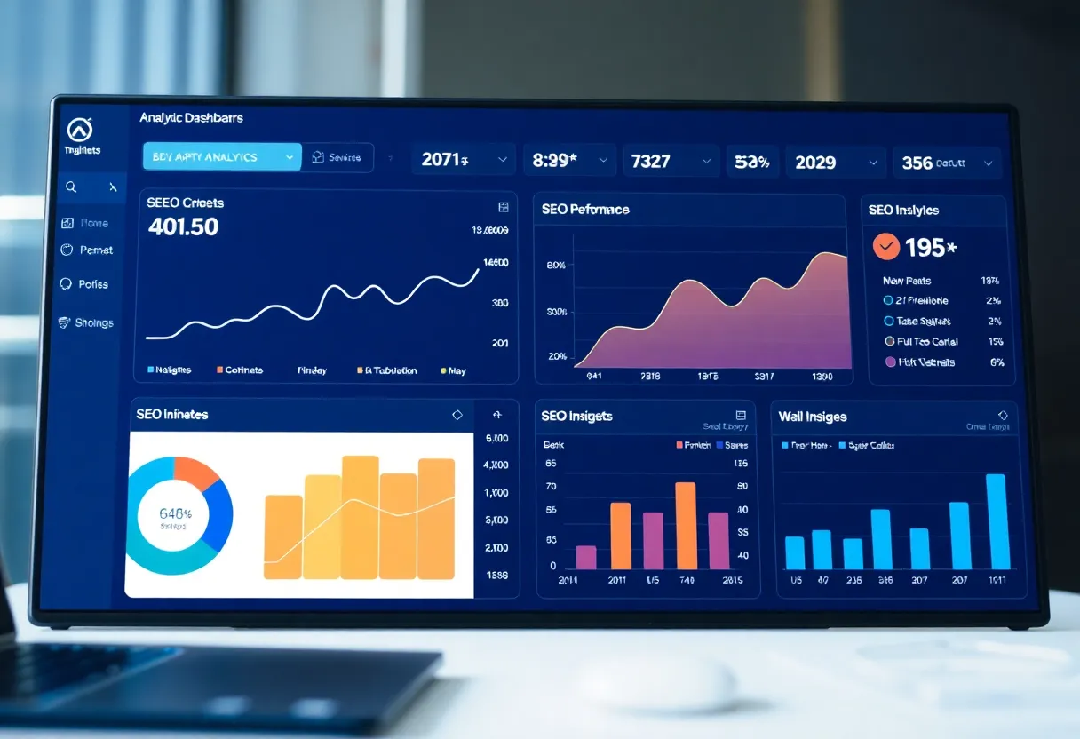 A visual representation of digital marketing insights and analytics.